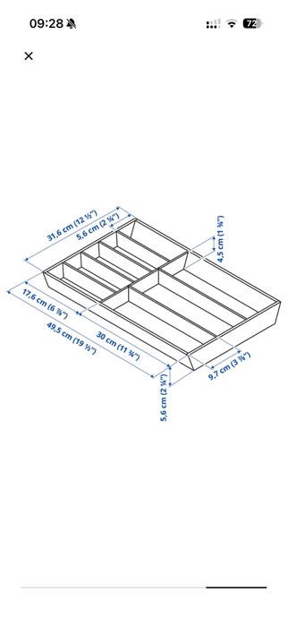 Uppdatera 32x50 taca na sztucce