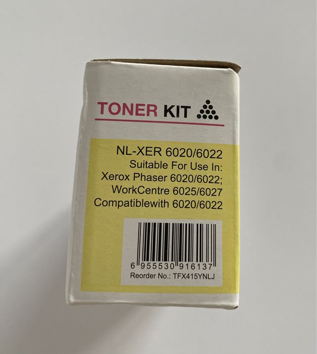 Toner żółty, oryginalny XEROX 106R02762