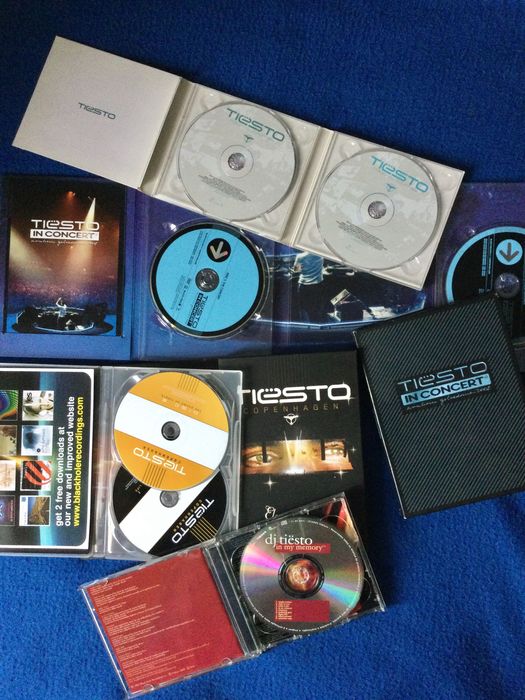 Tiesto CD/DVD (colecionadores)