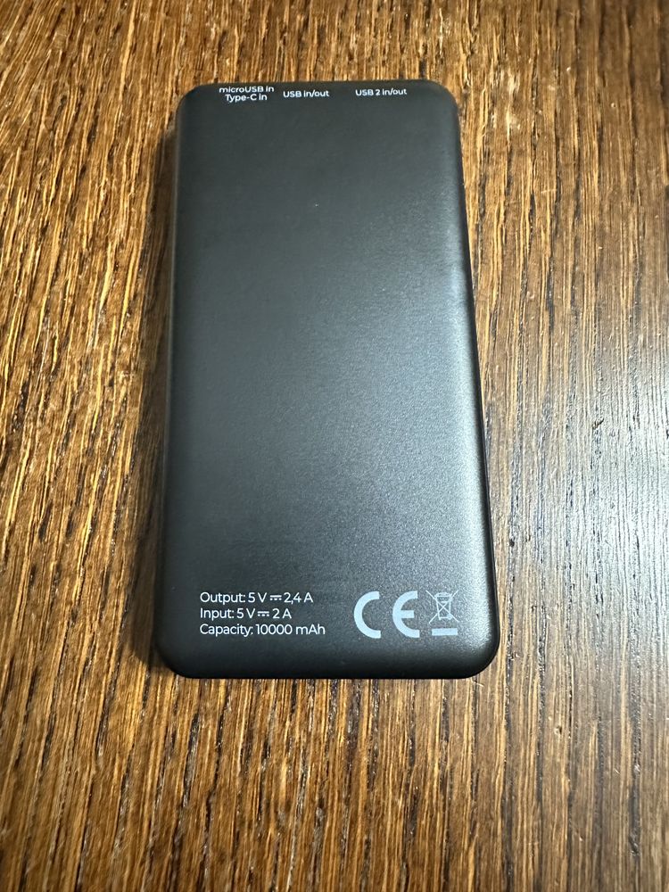 Maxlife power bank MXPB-01 czarny.