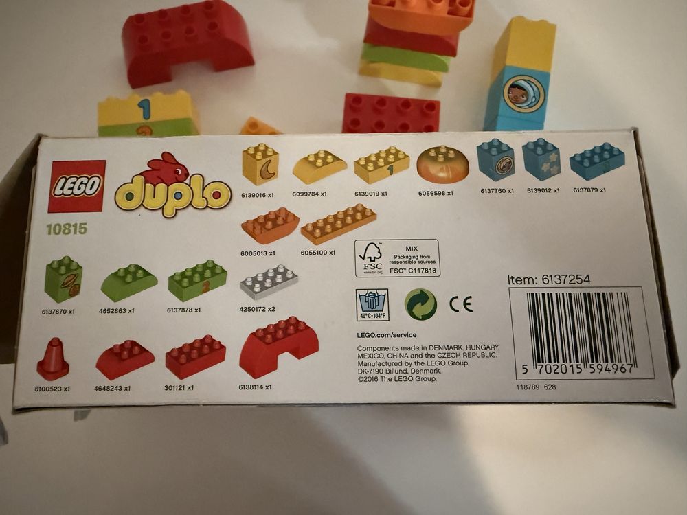 LEGO DUPLO 10815 Moja pierwsza rakieta