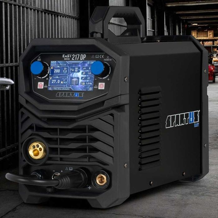 SPAWARKA MIGOMAT do spawania stali i alu Spartus Easy Mig 217 2x PULS