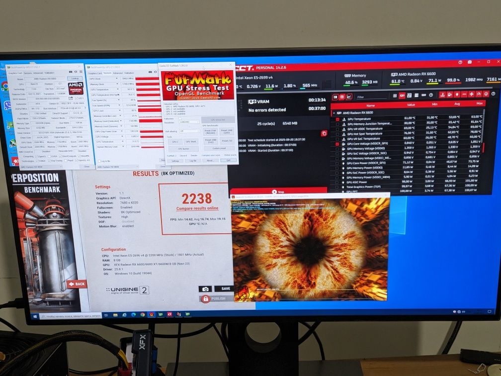 Відеокарта Rx6600 XFX, Pulse