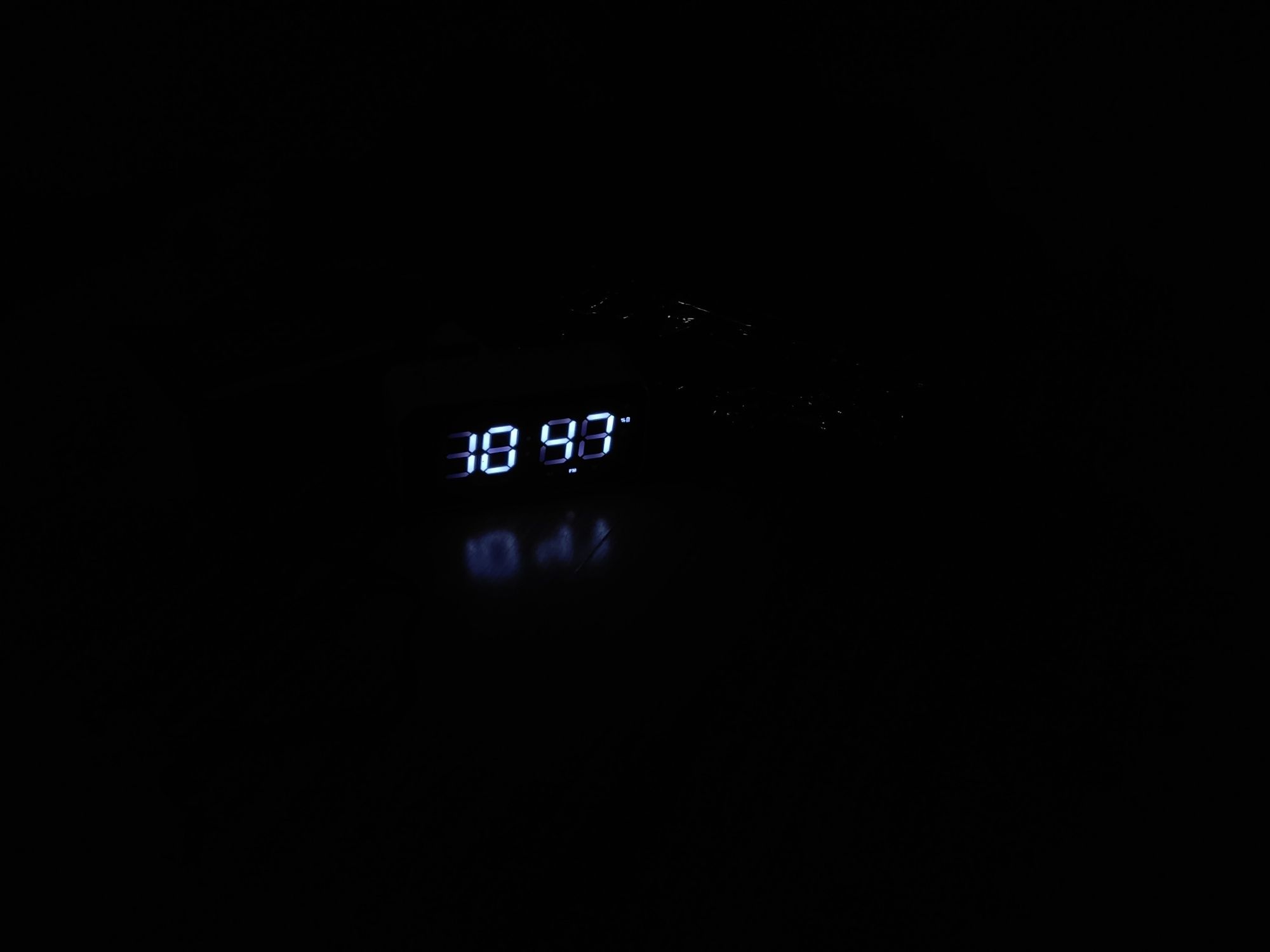 Zegarek cyfrowy zegar budzik radio bluetooth