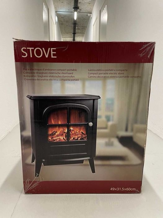 Lareira Elétrica Compacta - Design Decorativo e Eficiente