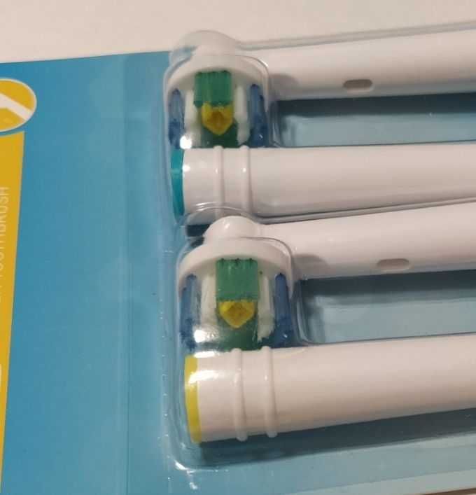 Насадки с эффектом отбеливания на зубную электро щётку браун Oral B