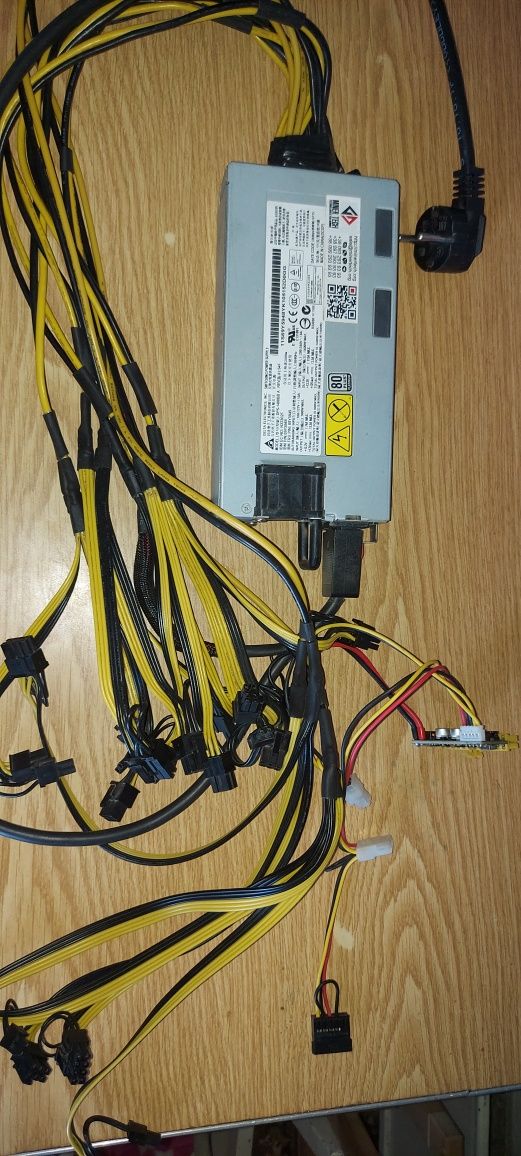 Блок живлення delta electronics dps-1400bb+бонус.