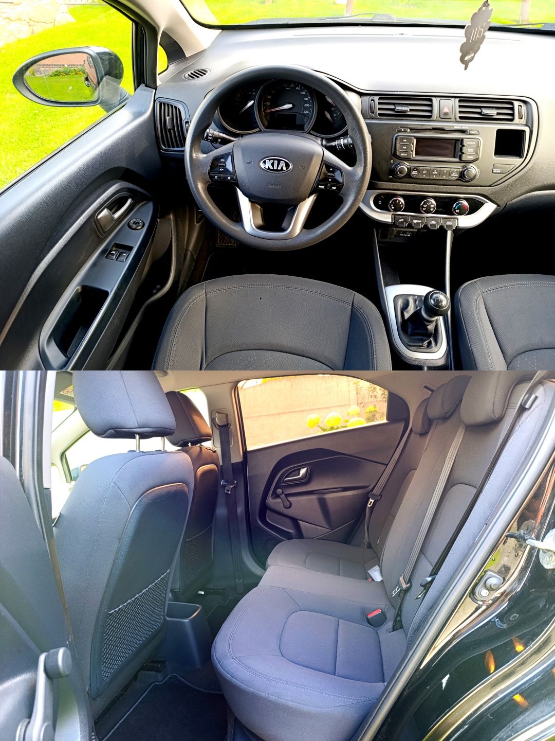 Kia Rio 1.2 Ben 2015r Klima ISOFIX Zarejestrowany Sprawny Świetny Stan
