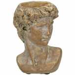 Doniczka David Concrete Gold 9,5 x 9 x 14,5cm betonowa