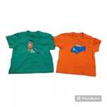 Komplet 2 koszulki tshirt 6 miesięcy bawełna 62/68
