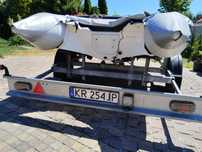 Ponton Rib bombard  420 z  przyczepa stopexim lekka