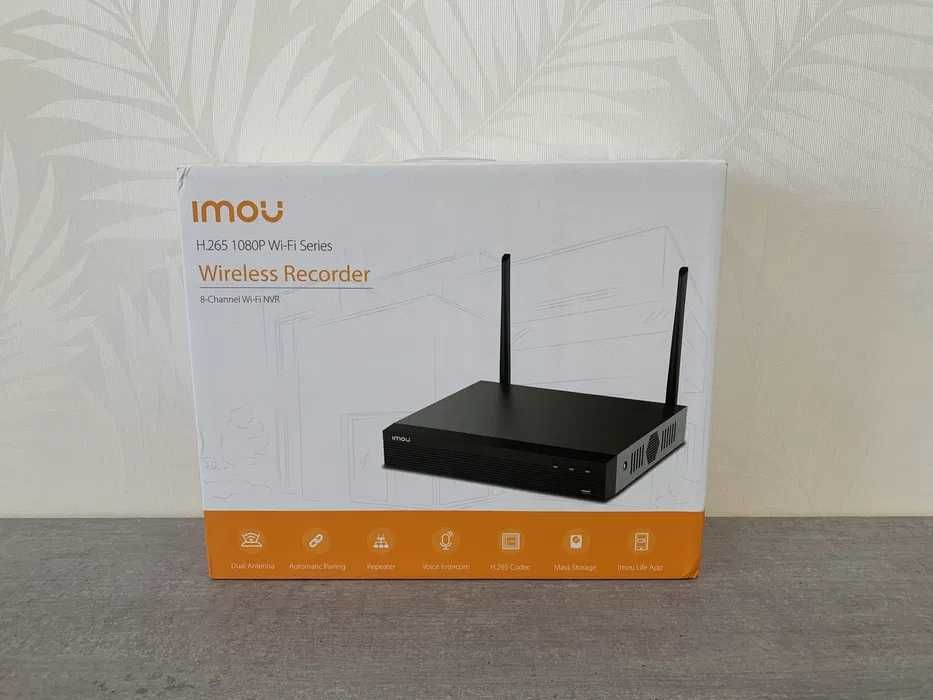 Dahua на 8 камер iP видеорегистратор с WiFi IMOU до 8Мп