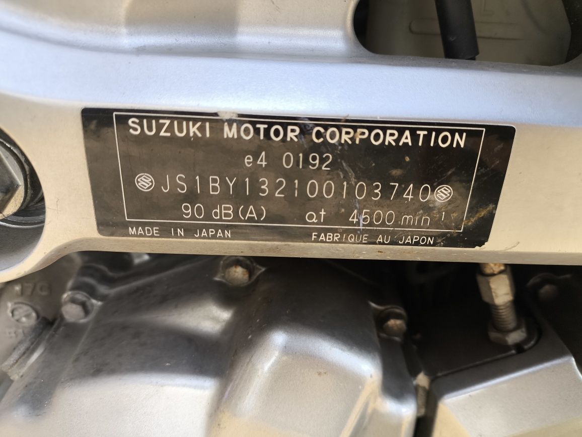 Suzuki sv 650 rama dokumenty 2004