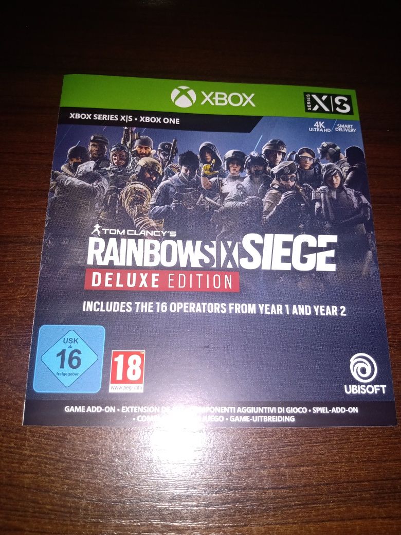 Tom Clancy rainbow six siege xbox xbox series x / one