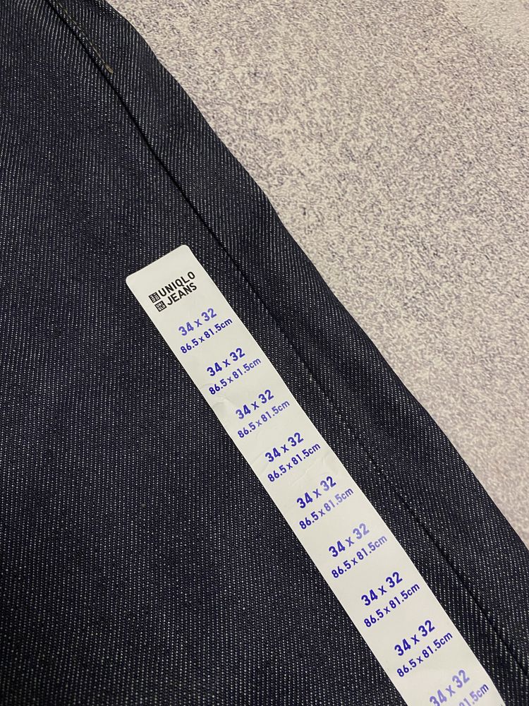 Джинси Uniqlo Jeans Selvedge Levis