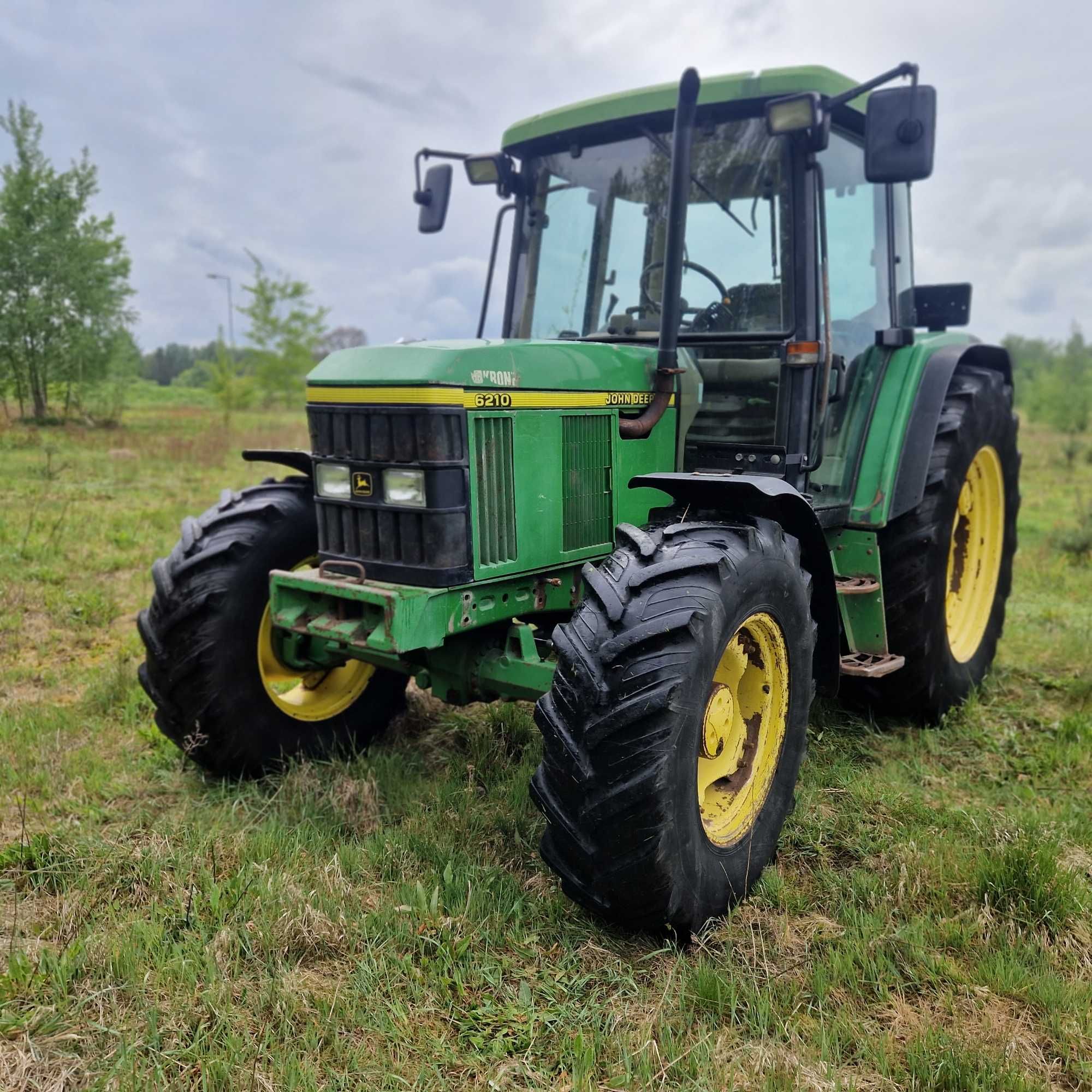 john deere 6210 klima orginał 4x4