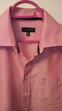 Różowa koszula męska Tommy Hilfiger r.40