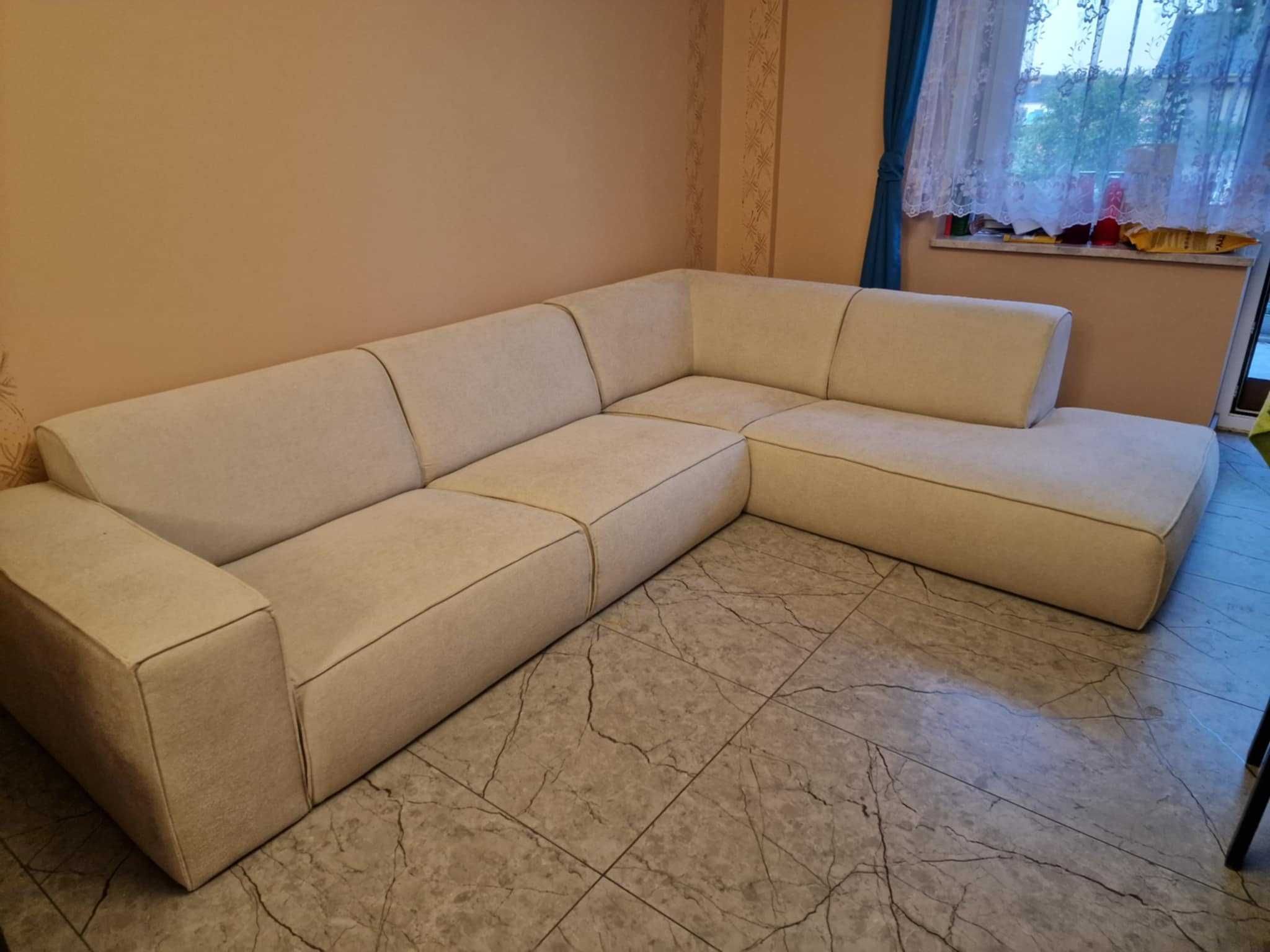 2 sofy i narożnik