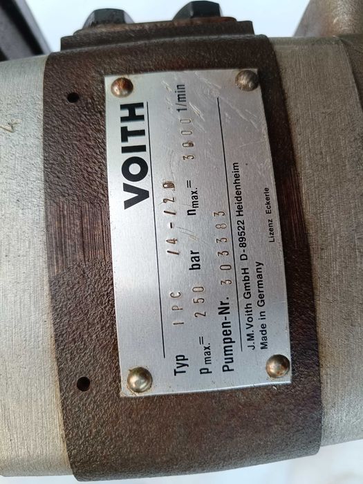 Pompa zębata Voith IPC 6-80 tłoczkowa IPC 5-40 PRASA WYCISKARKA