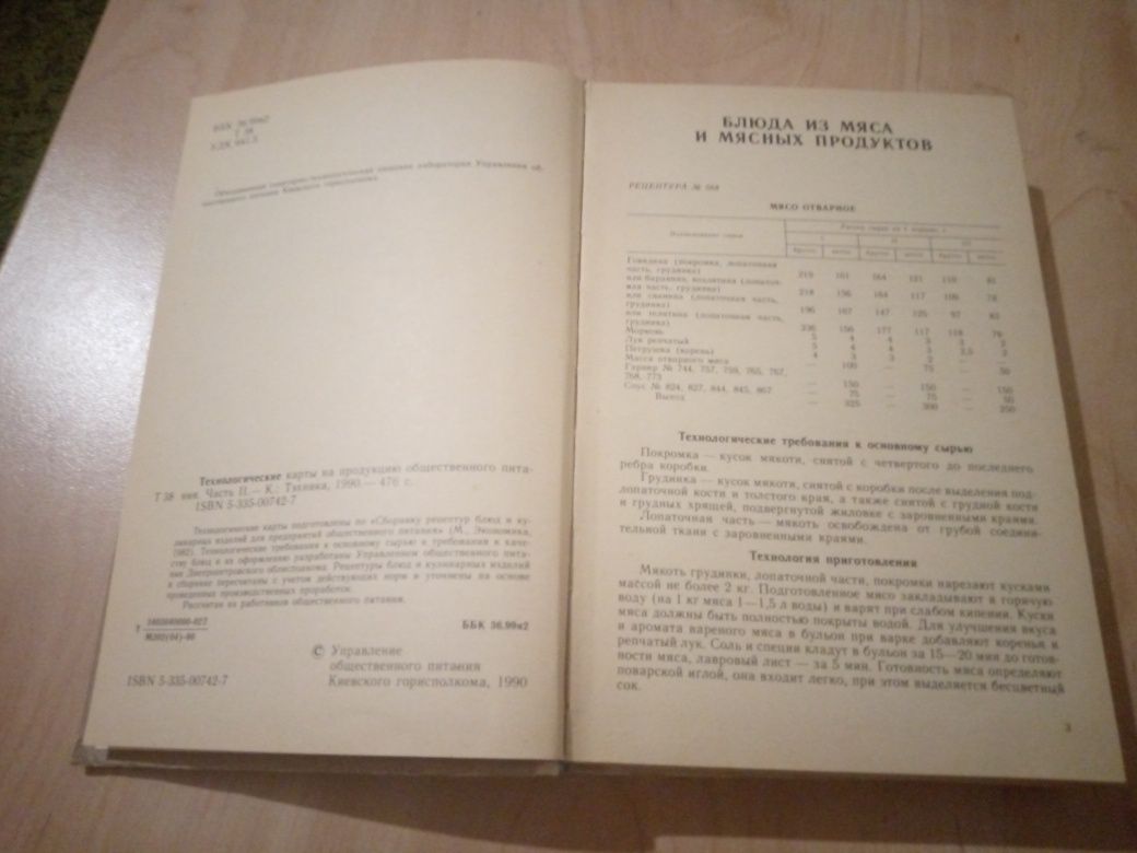 Книга. Технологические карты на продукцию общественного питания.Книга2