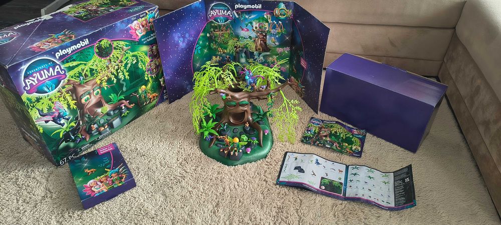 Playmobil Duży Zestaw z Figurkami AYUMA 70801 Drzewo Mądrości Klocki