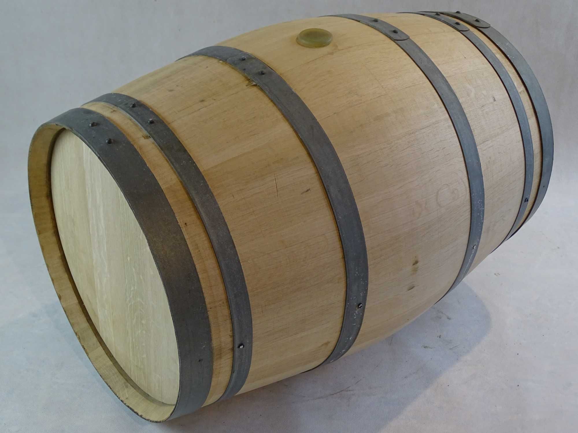 BECZKA drewniana po winie DĘBOWA 225 litrów Barrique JASNA