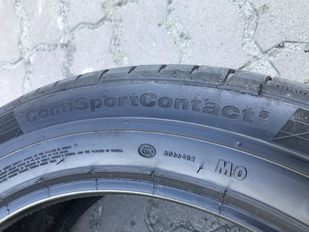 Літні шини(резина) 275/45 R21 “Continental” ContiSportContact 5 -2шт.
