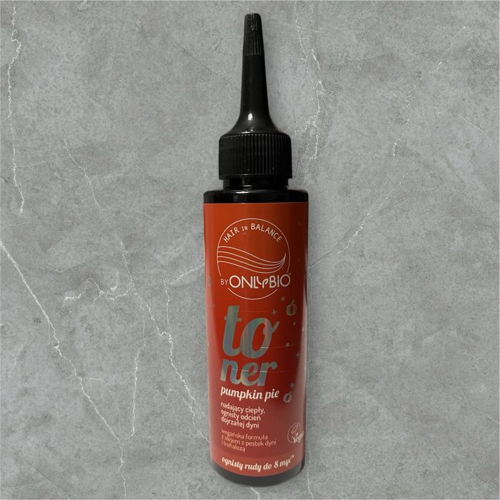 Toner Onlybio pumpkin spice ognisty rudy
