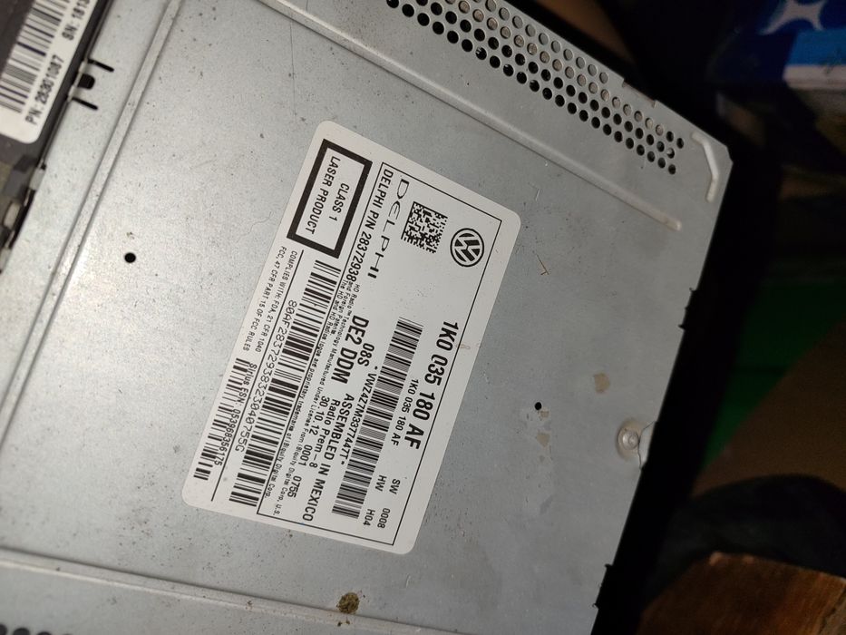 Delfi rcd 510(флешки на 128 гигов видит) пин-код есть.магнитола volksw