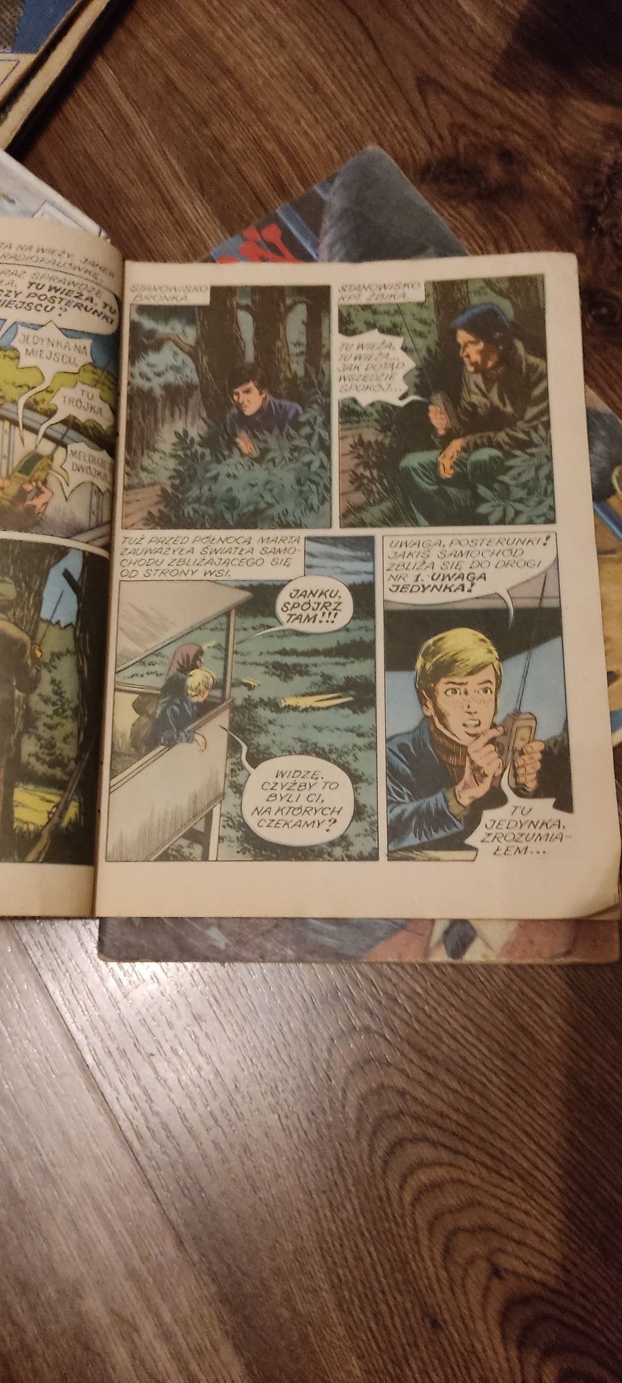Komiks. W potrzasku. Kapitan żbik