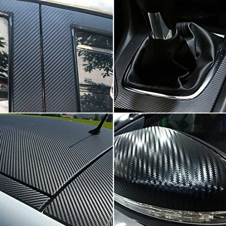 Película Carbono Para Automóveis & Motos Interiores e exteriores 2m x5
