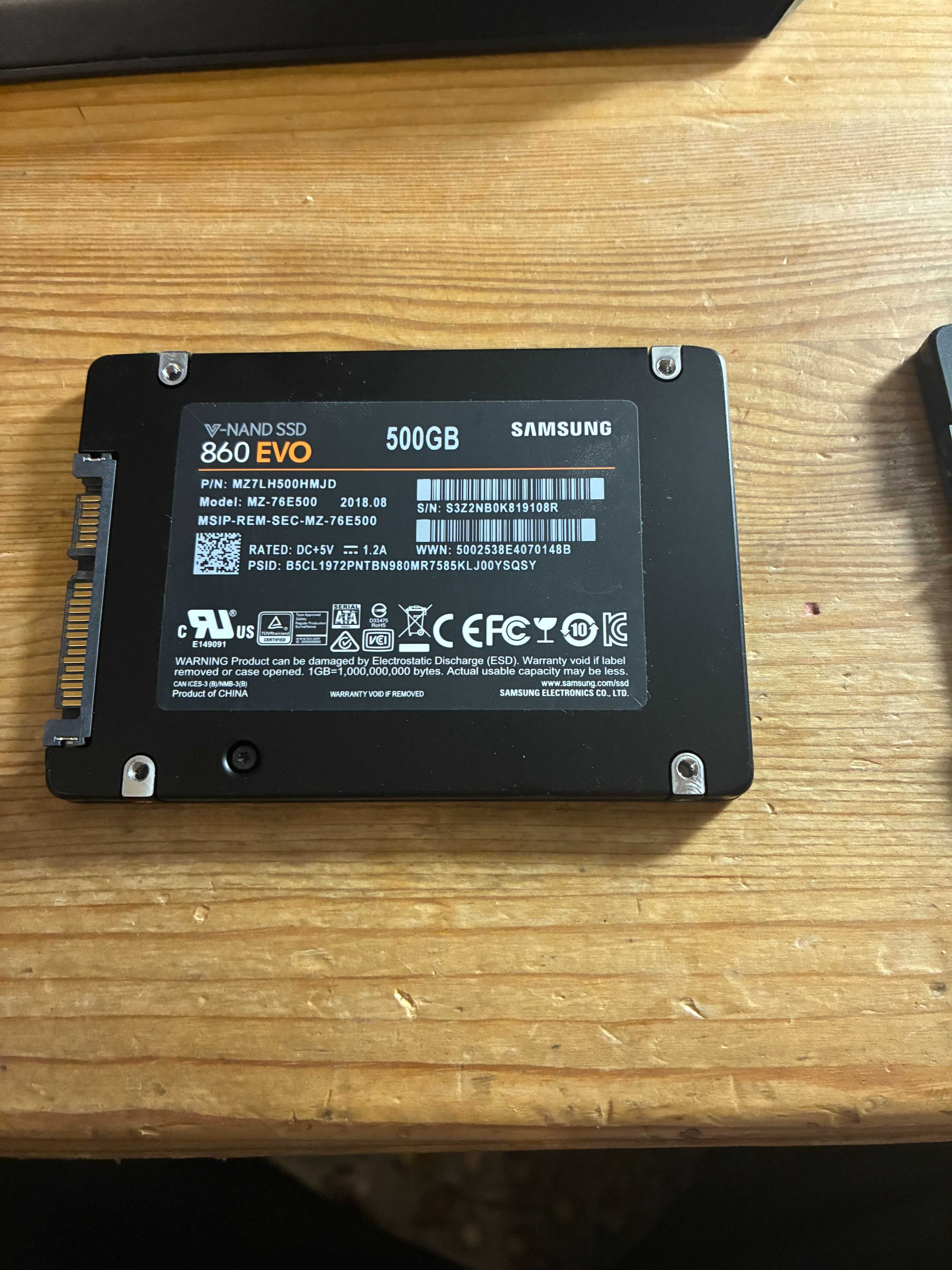 Dysk SSD 500GB Samsung 860 EVO