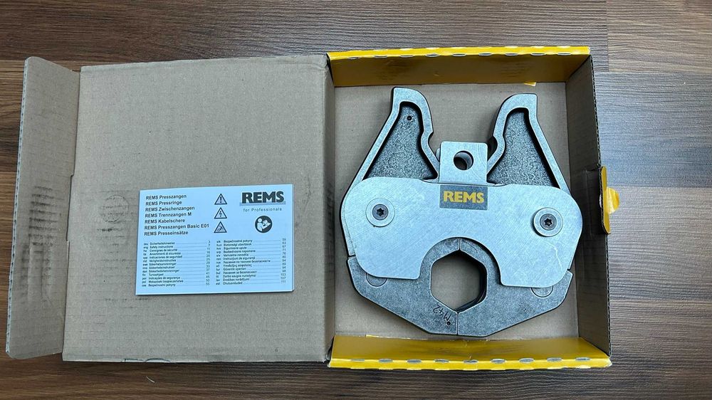 Cęgi zaciskowe szczęki zaciskowe REMS M42 - nowe po gwarancji