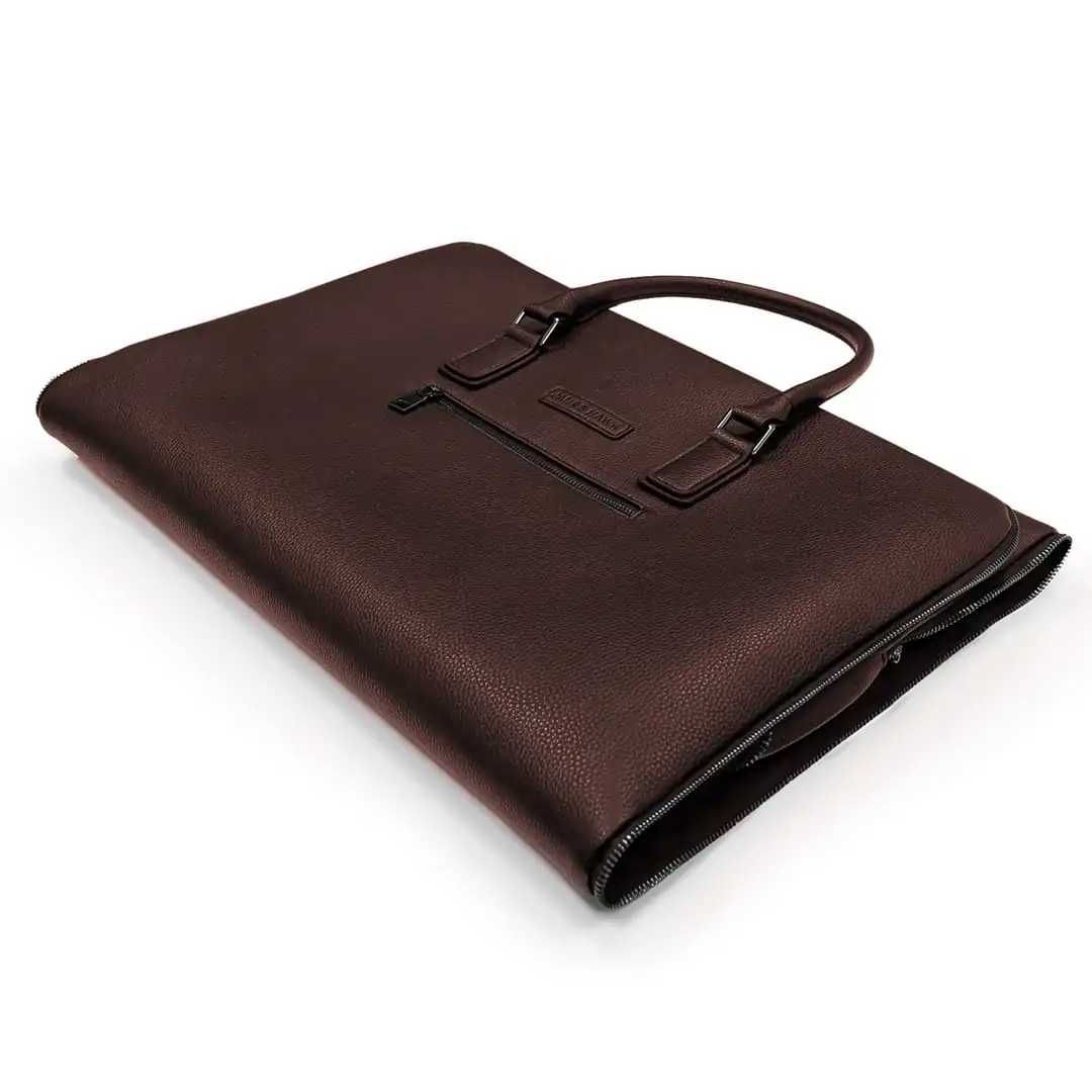 James Hawk Suit Weekender - Torba z miejscem na garnitur kolor brązowy