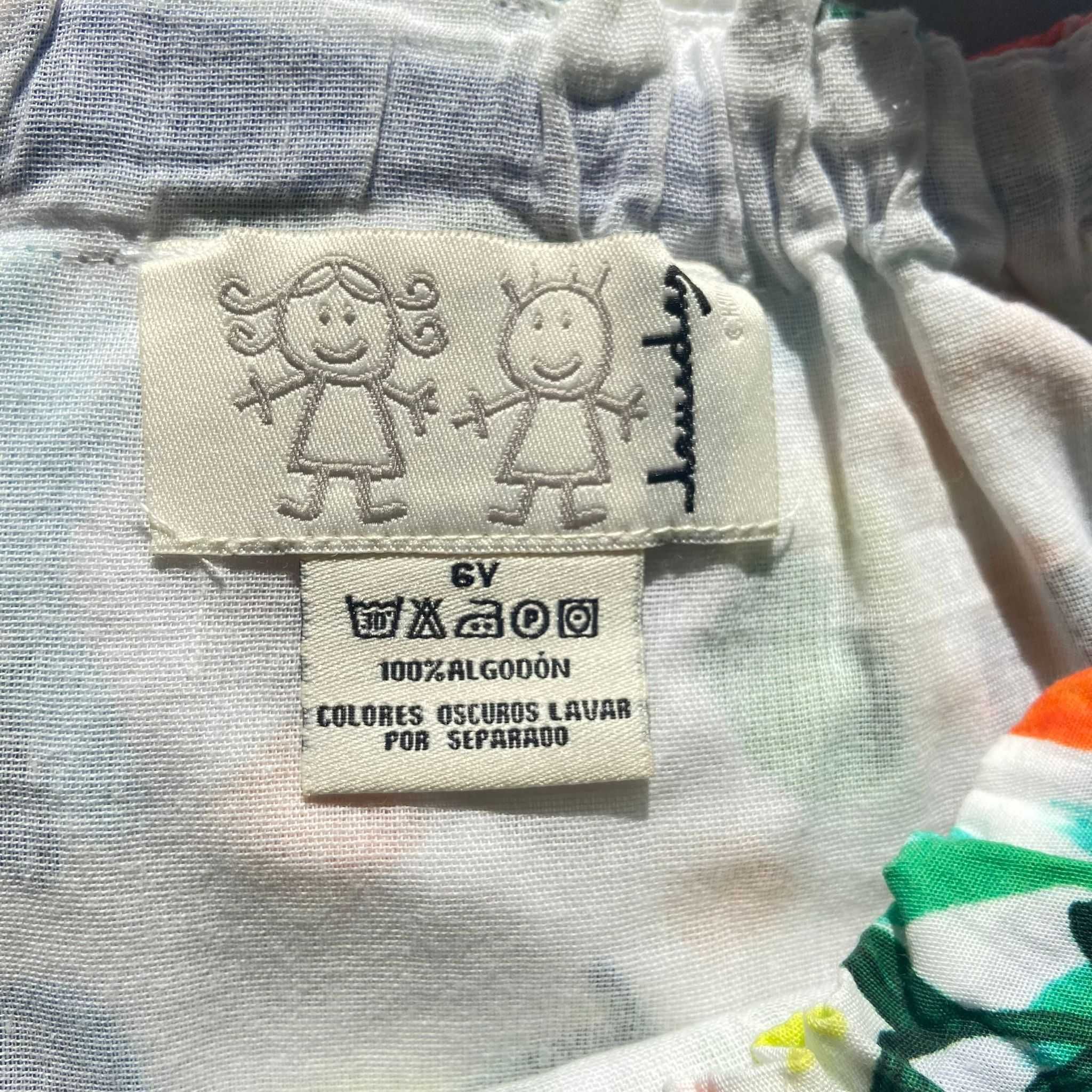 vestido estampado verão, 6 anos, marca lourdes olaire