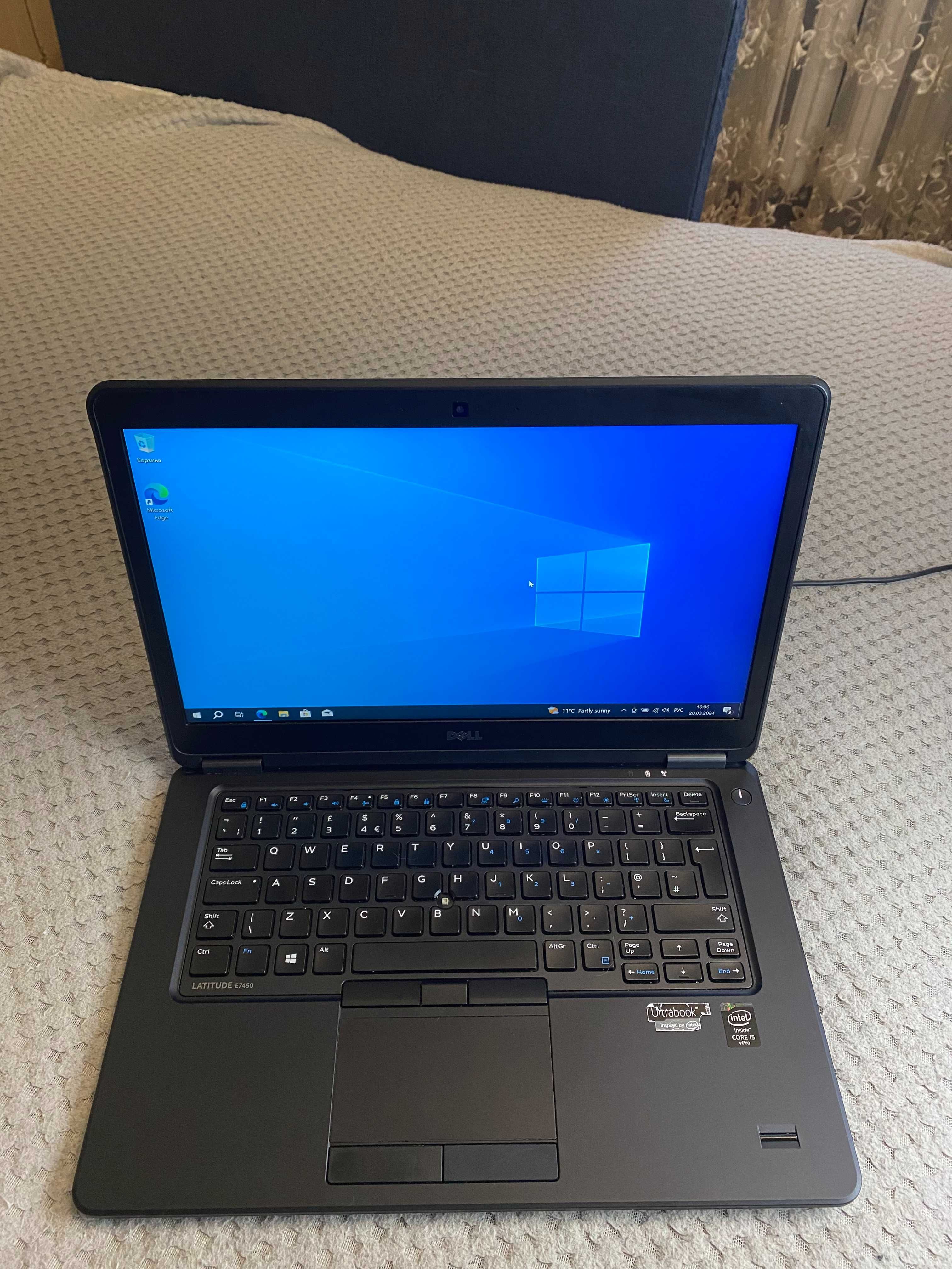 Dell Latitude E7450 - i5-5300U, 8 GB ОЗУ, SSD 250 GB, HD Graphics 5500