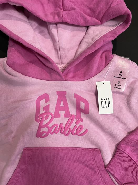 Bluza dla dziewczynki GAP Barbie; rozmiar 98; nowa z metką