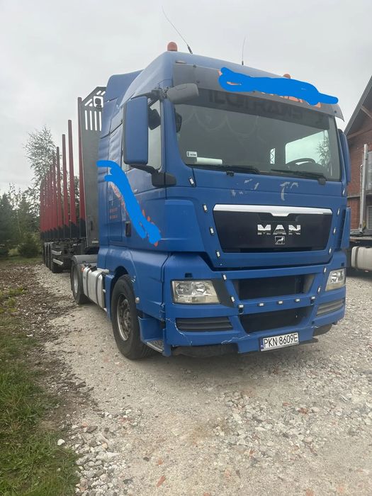 MAN TGX 18.400  Auto i naczepa