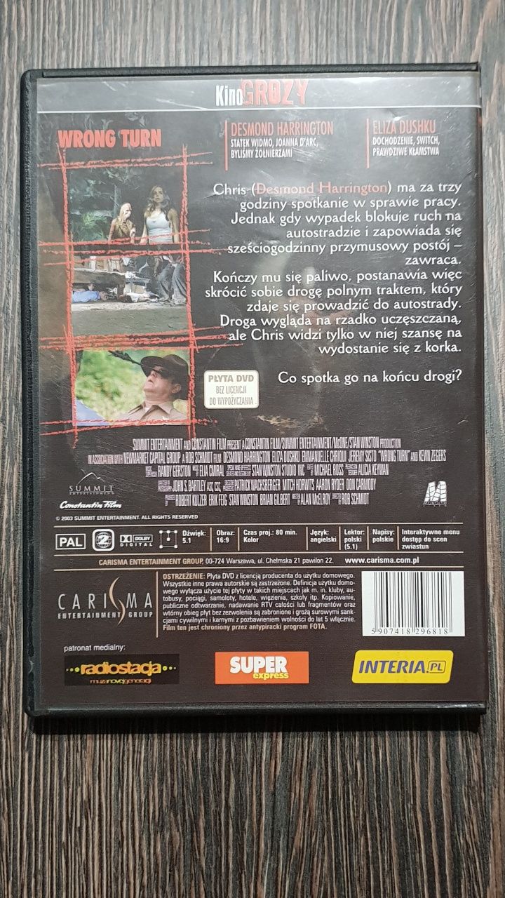 Droga Bez Powrotu DVD
