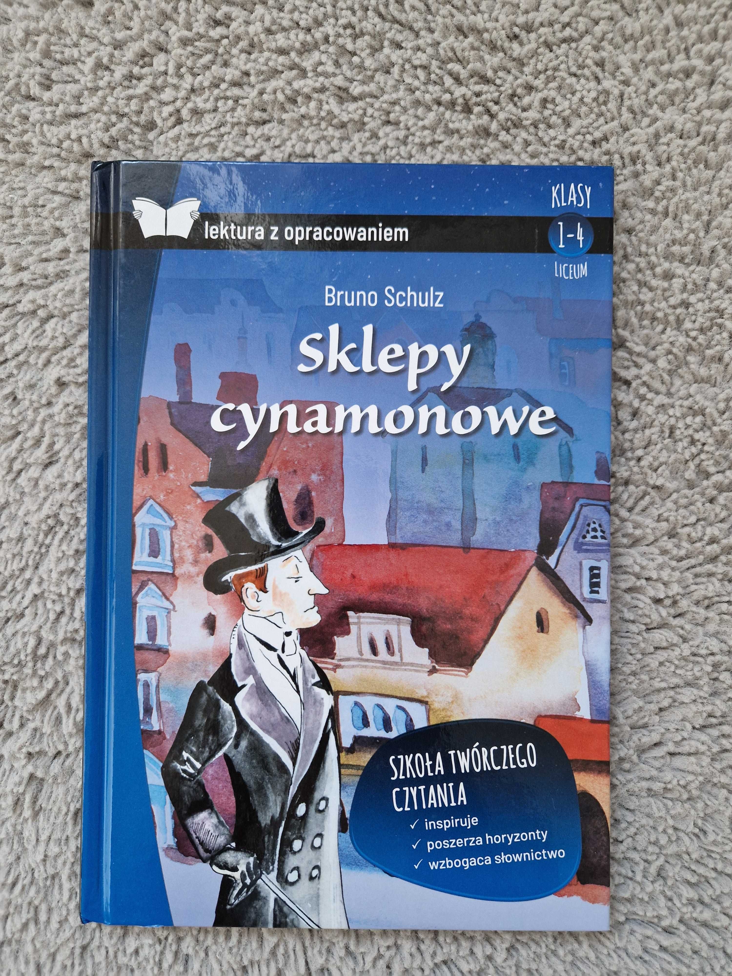 Sklepy cynamonowe. Z opracowaniem. NOWA!