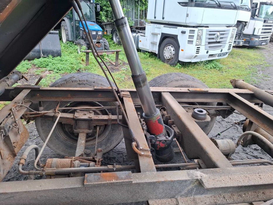 przyczepa wywrotka tandem 3 stronna 2 osie 10ton.