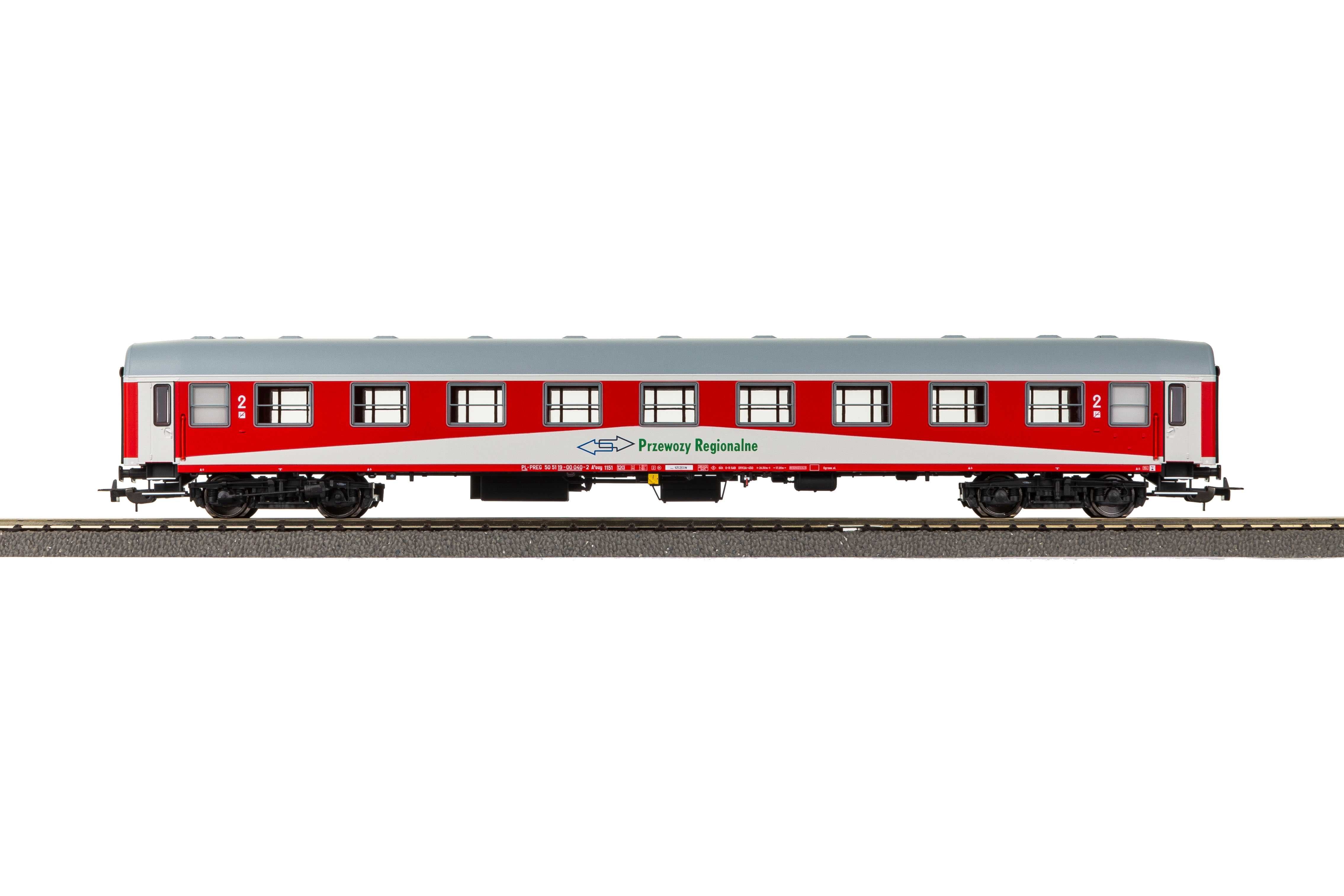 PIKO H0 97622 - Wagon osobowy 2 Kl 112A PKP Przewozy Regionalne