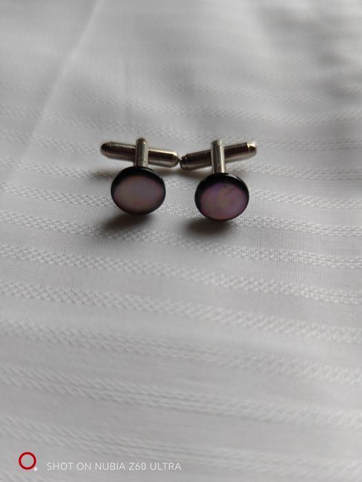 Spinki do mankietów metalowe