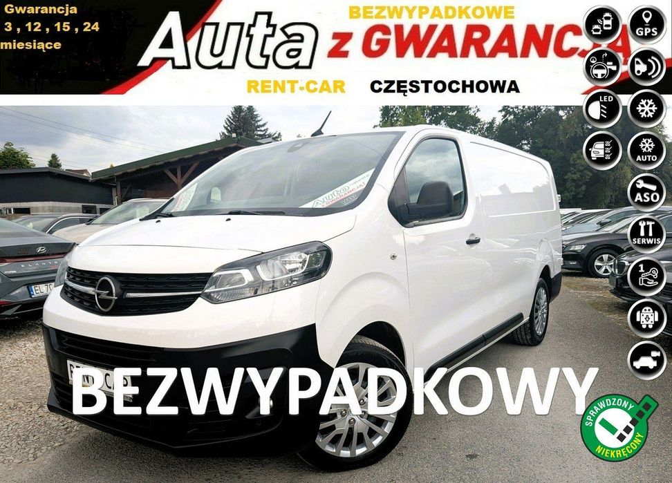 Opel Vivaro  2.0D*122PS Ciężarowy*3-Osoby Bezwypadkowy Klima*Serwis*VIP GWARANCJA24