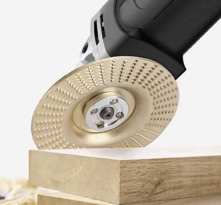 Плоский шліфувальний альфа диск по дереву на кутову шліфмашинку , D100