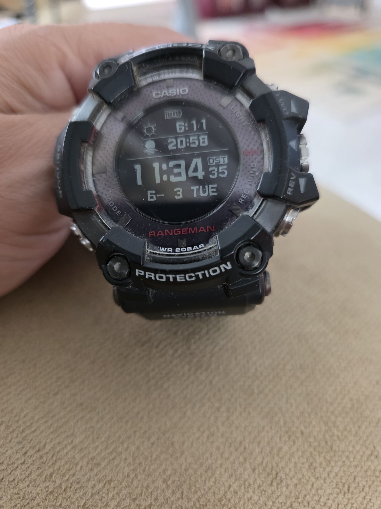 Casio G-Shock Rangeman GPRB1000-1
GPRB1000-1