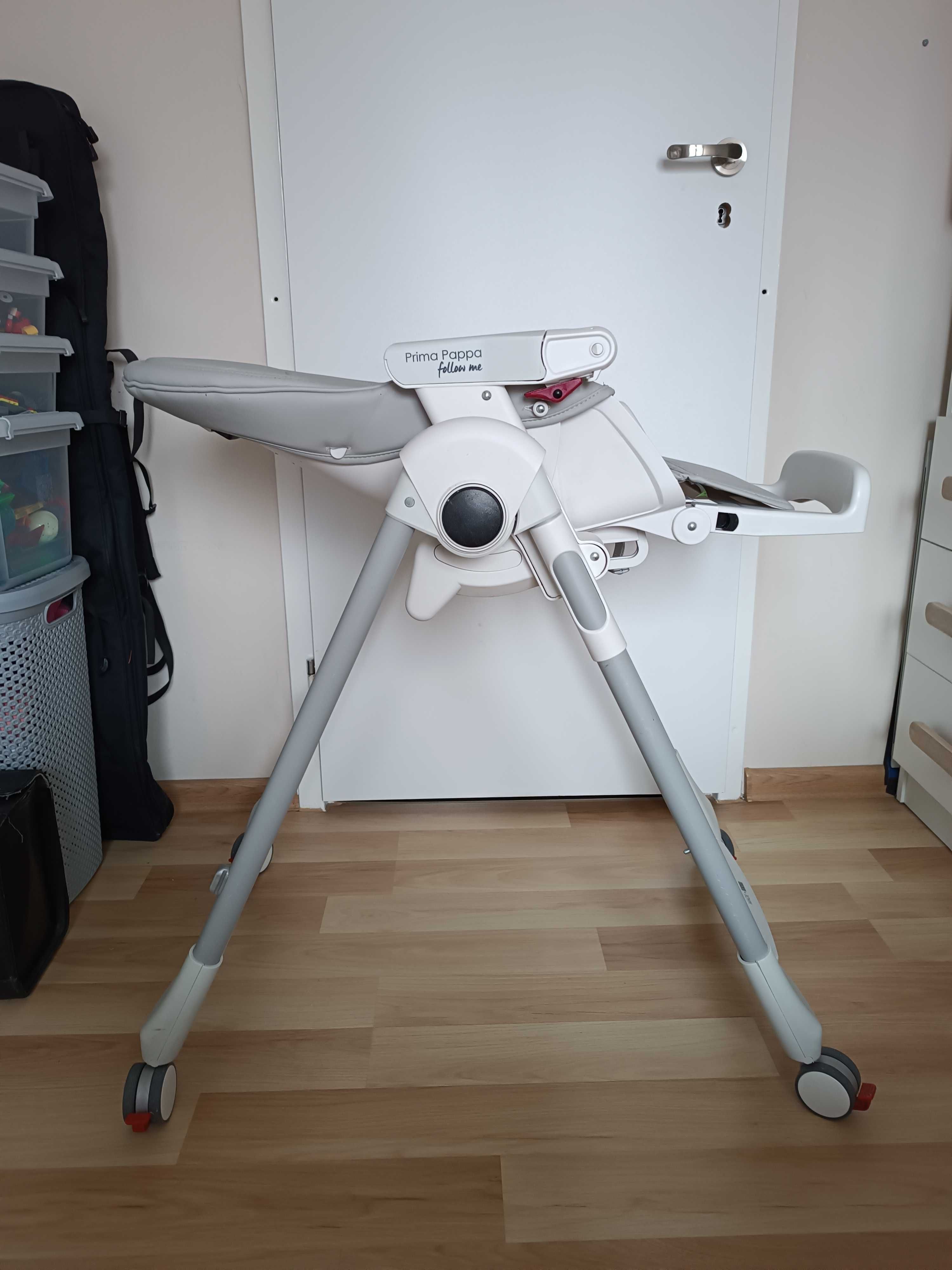 Krzesełko do karmienia leżaczek Peg Perego Follow Me