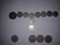 Монеты СССР, 1,3,10,15,20 копеек, 1961-1991