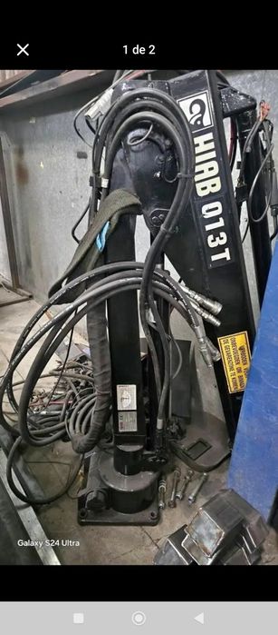Grua hiab 013T usada