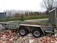 Przyczepa 3.5 t pod koparke